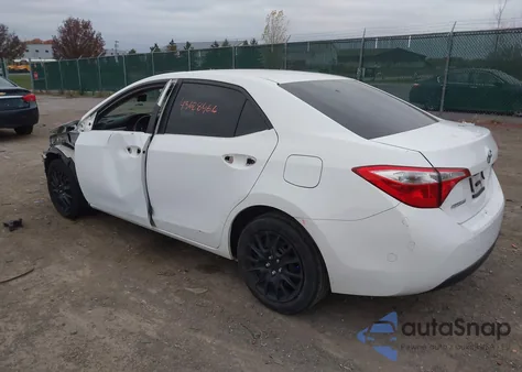 2014 Toyota Corolla Le из США, поврежденный, VIN 2T1BURHE1EC034849
